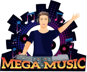 Mega Music logo