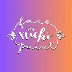 Nicki Face Paint & Action Balloon logo